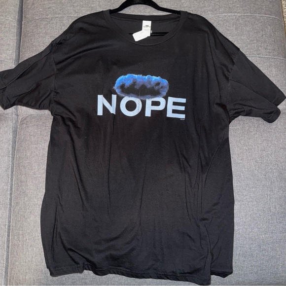 Nope Other - NWT Nope Jordan Peele T-Shirt Horror Halloween Size 2XL Black